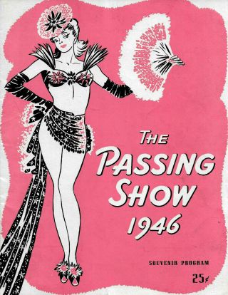 " The Passing Show Of 1946 " Tryout/closed Prior To Broadway