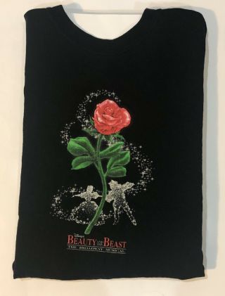 Disney’s Beauty And The Beast Musical Vintage Broadway T - Shirt