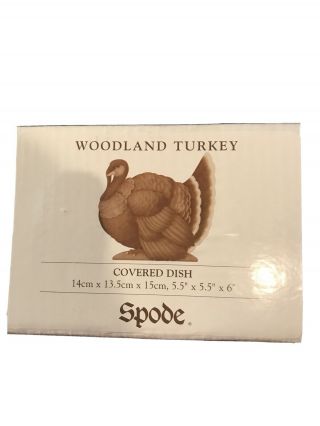 Spode Woodland Turkey Covered Dish
