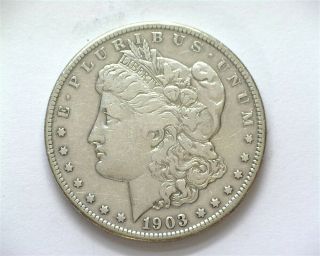 1903 - S Morgan Silver Dollar Choice Extremely Fine Key Date