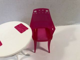 Barbie Outdoor Patio Table & Chair 3