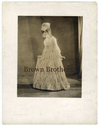 1919 Madge Bellamy Broadway 11x14 " Dbw Photo By Melbourne Spurr - Blind Stamp
