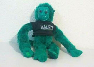 Global Marketing Wicked The Musical Flying Green Monkey Stuffed Plush 12 "