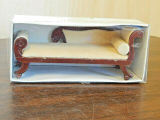 Bombay Co.  Doll House Furniture Victorian Style Chaise Lounge/fainting Couch