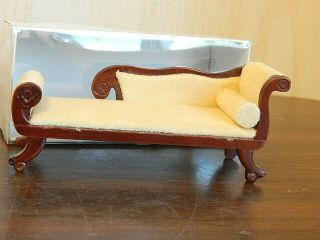 Bombay Co.  Doll House Furniture Victorian Style Chaise Lounge/Fainting Couch 2