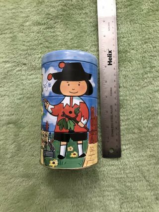 Madeline 4 Piece Stacking Puzzle Tin 1997 Schylling Bemelmans Pepino Genevieve 2