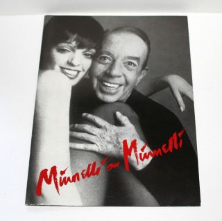 Program Minnelli On Minnelli 1999 Live At The Palace Theater Broadway