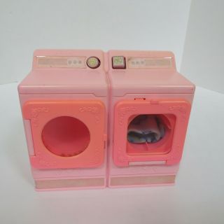 1990 BARBIE SWEET ROSES WASHER & DRYER 2