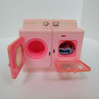 1990 BARBIE SWEET ROSES WASHER & DRYER 3