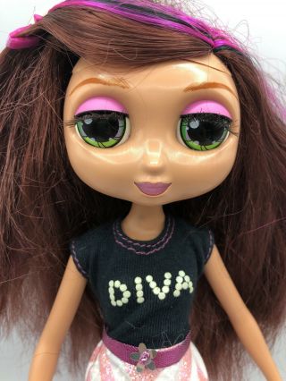 Interactive Talking Nikki Barbie Doll Glow - In - The - Dark 11½ " Fashion Diva Starz