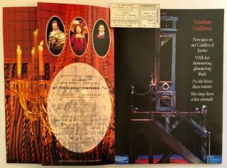 THE SCARLET PIMPERNEL Souvenir Musical Brochure,  Advertisement,  Playbill & more 3