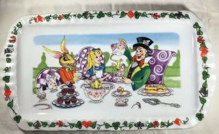 Paul Cardew 150th Anniversary Alice In Wonderland Serving Tray Dish