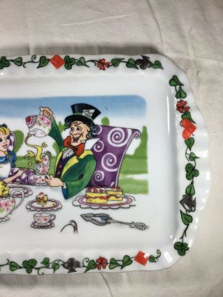 Paul Cardew 150th Anniversary Alice In Wonderland Serving Tray Dish 2