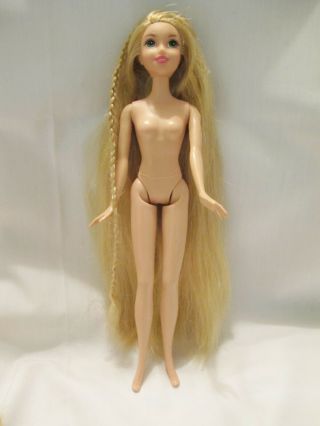 Rapunzel Mattel 2009 Barbie Doll Nude With Extra Long Hair