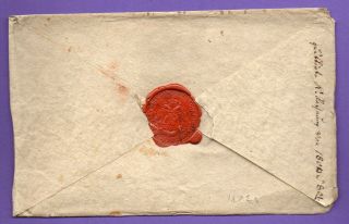 Russia Estonia Envelope With Wax Seal 1802s 707