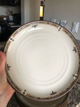 Noritake Stoneware Chaparral Pattern Round Dinner Plate