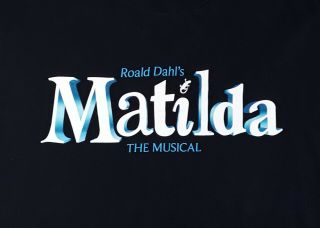 Matilda The Musical Broadway Stage Show Blue T - Shirt S Vguc 36 Chest