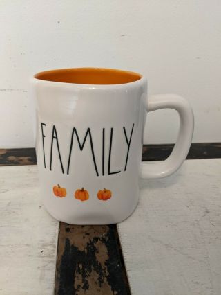 Rae Dunn Family Mug With Pumpkins By Magenta
