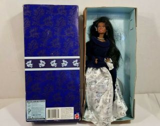 Barbie Doll 1995 Winter Velvet Black African American