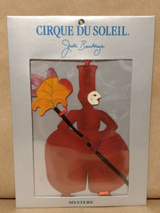 Judie Bomberger Cirque du Soleil MYSTERE Metal Ornament HAND PAINTED 5 