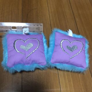 American Girl Doll Today True My Me Decorative Throw Pillows Pink Blue Fur Heart