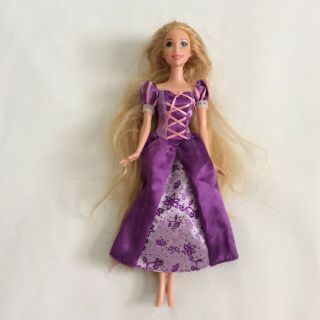 Disney Princess Rapunzel Tangled Barbie Doll With Dress 0751