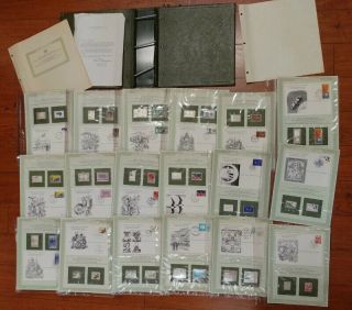 Official Presentation Sets Of The International Society Of Postmasters Stamps