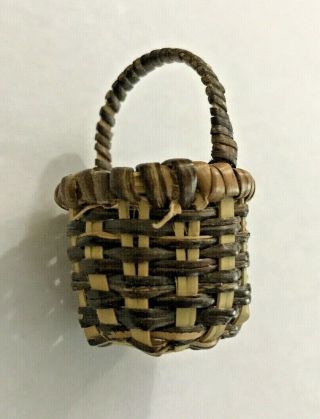 Miniature Woven Basket Decoration Tiny 2 