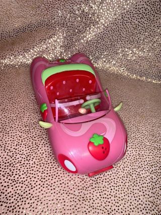 Strawberry Shortcake Berry Sweet Roadster Convertible Car 6 " From 2008