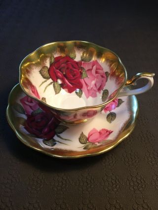Cracked Royal Albert Treasure Chest Series Tea Cup And Saucer Replacement