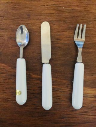 American Girl - Molly - Knife,  Fork,  Spoon - Birthday Party Set - Pleasant Co.