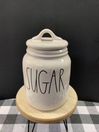 Rae Dunn Baby Size Small “sugar” Canister