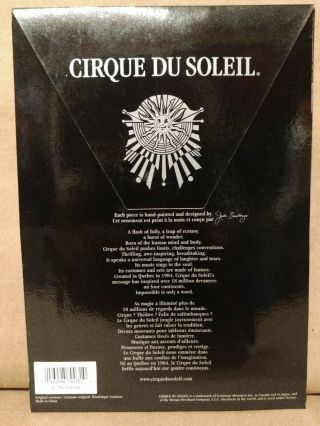 Judie Bomberger Cirque Du Soleil Ornament Decor Quidam 5” HAND PAINTED 2