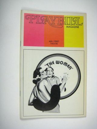 The Women Playbill 1973 46th Street Theatre Myrna Loy Rhonda Fleming Loudon