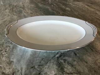 Noritake Grayburn 13” Oval Serving Platter,  Discontinued,  Japan