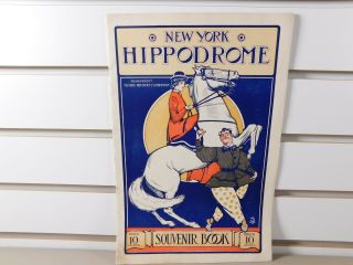 Hippodrome Souvenir Book 1906 - 07 Season York.  Shubert And Anderson,  Managers