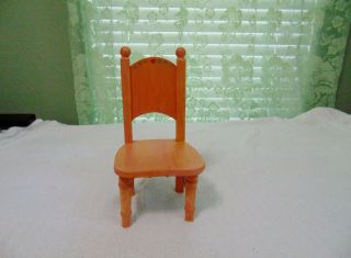 Little Wood Painted Chair For 10 To 12 Inch Doll Priced At Just $6.  00 Look