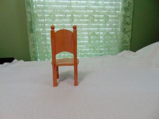 LITTLE WOOD PAINTED CHAIR FOR 10 TO 12 INCH DOLL PRICED AT JUST $6.  00 LOOK 3