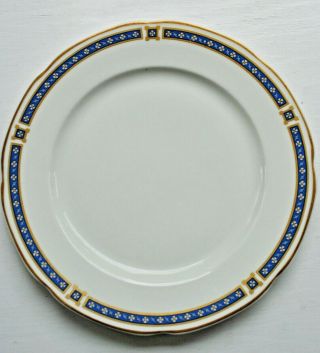 Antique Syracuse China Kenmoor Dinner Plate 1923 Boston And Maine Railroad