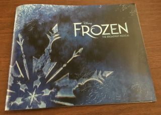 Disney Frozen The Broadway Musical Souvenir Program