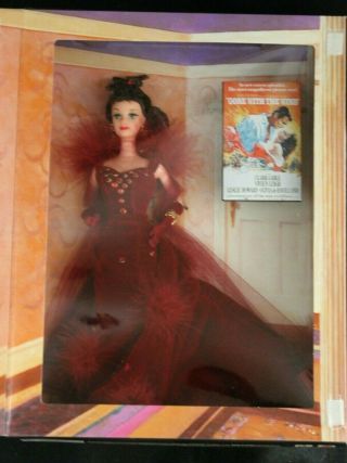 Barbie Doll As Scarlett O’hara In Red Dress