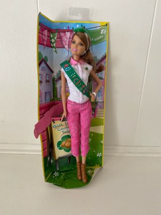 Girl Scouts Cookie Program Barbie Doll 2013 Mattel