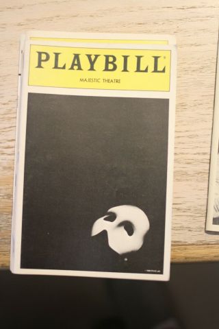 Broadway Playbill - Phantom Of The Opera Michael Crawford,  Sarah Brightman
