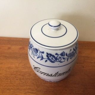 Antique German china Blue Onion 