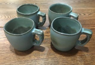 Vintage Frankoma Woodland Moss Coffee Cup Mug 5c