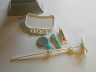 Barbie dentist chair furniture toothpaste c.  1996 Mattel Inc. 2