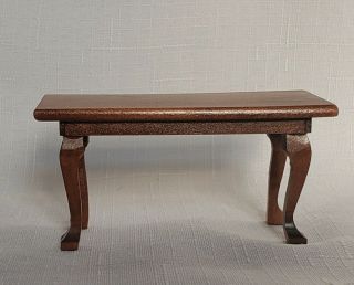 Dollhouse Miniature 1:12 Wood Coffee Table
