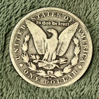 1883 - Cc Morgan U.  S.  Silver Dollar - Carson City -