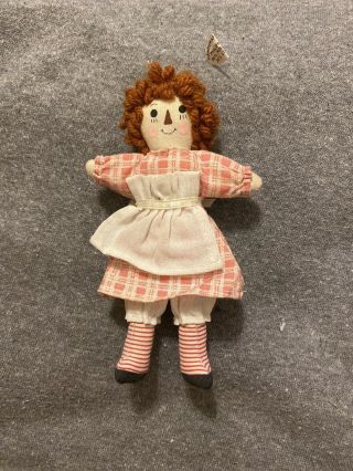 Hand Crafted Phillipines Raggedy Ann Doll