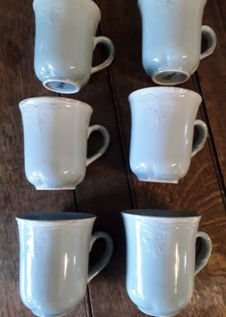 Churchill Country Craft By Jeff Banks Mugs Set Of 6 Sage 4.  5 " X 4 " Perfect